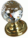 Swarovski Crystal Mortice Door Knob - Large 60mm